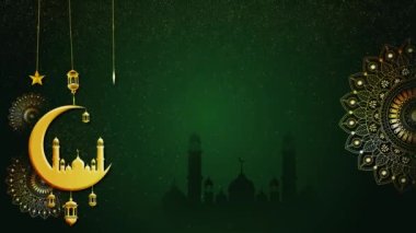 Gece parlayan yanan mumlu süs Arap feneri. Kutlama kartı, Müslümanların kutsal ayı Ramazan Kareem 'i davet et. İslami dekorasyon. Ramazan Kareem - Müslüman yılının görkemli ayı.
