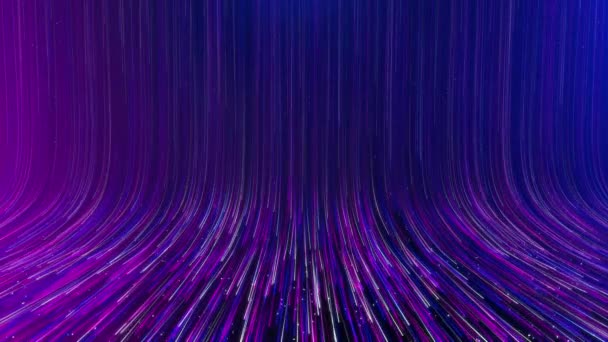 Освітлювальні Світлові Інсульти Технологія Фонових Шпалер Метавелевий Блокчейн Ефектна Анімація — стокове відео