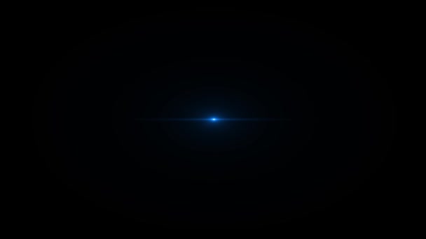 Spot Light Боке Кінематографічний Світловий Спалах Сяюча Оптична Лінза Спалахує — стокове відео