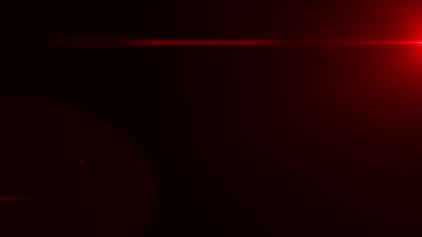 4Kレンズフレアエフェクトオーバーレイスクリーンブレンドモード抽象的な太陽バースト デジタルフレア 黒い背景上の虹彩の輝き ライトリークレンズフレア 作曲のための ビデオの遷移をスタイリング — ストック動画