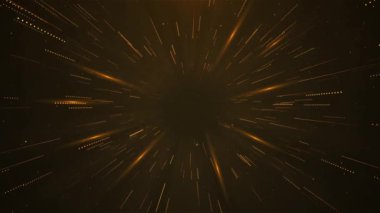 Altın Dalga akış hattı yükseldi Parçacık Şeritleri, Oscar adaylığı 4K 3D arka plan video lüks ödülleri töreni. Lüks ödüller töreni videosu. Parti kutlama videosu, zemin müziği sahne TV şovu.
