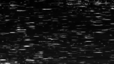 4K Eşsiz Tasarım Soyut Dijital Animasyon Pikseli Gürültü Arızası Video Hasar Animasyonu.