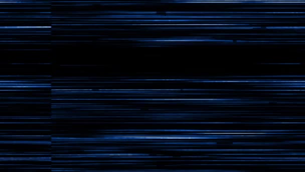 Efecto Glitch Digital Pixel Noise Art Estilo Onda Dinámica Futurista — Vídeo de stock