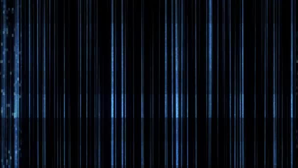 Dijital Glitch Gürültü Statik Televizyon Vfx Görsel Video Efektleri Arka — Stok video