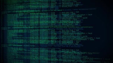 4K Programlama yüksek teknoloji yazılım engelleme 3D teknoloji geçmişi. ızgara numarası sanal alan, matris ikili kod verisi küresel ağ numaraları verileri, blok zinciri, internet, oyun,