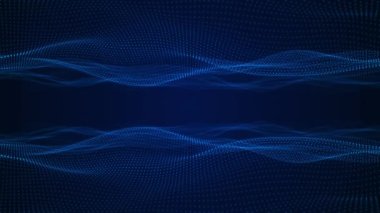 Dijital Veri Teknolojisi Şebekesi dijital ızgara deseni nokta arkaplan. Teknoloji Arkaplan Dijital Çevre 4K. Bir sayı dizisi. Baş parmak izi. ızgara elektrik hattı tarzı. çizgi manzarası,