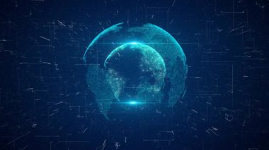 Dünya Teknolojisi Küresel Ağ Veri Değişimi. Metaverse Sanal Teknoloji. Dünya çapındaki iş. Megatrends internet siber teknoloji fütüristik dünyası, Ai büyük veriler, inovasyon 5g kablosuz kablosuz gelecek,