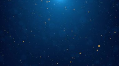 Soyut hareket. Mutlu karizmalar, gösterişli yağmur ışığı siyah arka plan animasyonunu kutluyor. Parlayan gümüş parçacıkları. Bokeh 'le parıldayan parçacıklar. Yeni yıl ve Noel 2024.