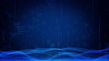 Soyut dijital sanal gerçeklik gelecekçi siber dünya, bilim-kurgu şebeke yüzeyi, teknoloji arka planı. 4K 3D engelleme zinciri, yapay zeka, AR VR, Siber uzay, internet kuantum bulut hesaplama