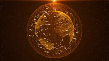 Küresel dünya ağı Dünya kripto para birimi engelleme zinciri IOT. harita nokta ağı dünya finans, IoT teknoloji, internet, siber uzay, iş, yenilik, büyük veri bilimi, finans, engelleme zinciri.