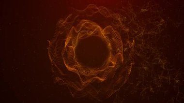 4K Modern zemin Parlak altın renkli lüks yıldız tozu parçacıkları parlıyor. Işık Işını Parıltısı Oscar Ödül Töreni Moda Tasarım Partisi, Ödül, Moda Yıldızı Tozu Bokeh