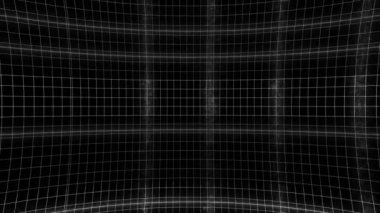 Sanal Teknoloji Fütürist Kullanıcı Arayüzü HUD ağı. Soyut Dijital Veri Teknolojisi Grid Fx Arkaplan 4k Soyut arkaplan dijital veri teknolojisi döngüsü