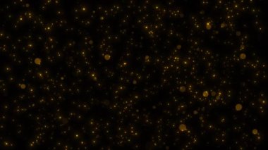 Yıldız zoom Hiperuzay Sihirli hava. Toz Parçacıkları Arkaplanı. Parlayan Parçacık Yıldızları. Bokeh Shiny. Parti, etkinlikler, parıltılı ışıklar yeni yıl, tatil, düğün, ışıltı. Noel kutlamaları.