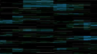 Dijital Soyut Kötü TV Kaplaması. Arıza TV. CRT Ekran Bozukluğu Doku Animasyon Arkaplanı. Eşsiz Tasarım Soyut Dijital Animasyon Pikseli Gürültü Arızası Video Hasar Sinyal Bozukluğu Gürültüsü