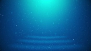 Yavaş Çekimde Işıldayan Altın Parçacıklar, Noel, Düşen Kutlama Arkaplanı. Noel için ışıldayan kırmızı parçacık mercekleri parlıyor. Kutlama etkinliği. Havadaki Dinamik Rüzgâr Parçacıkları