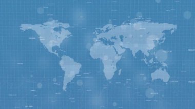 Dijital Küresel İletişim, Ağ Teknolojisi Küresel İletişim Ağı konsepti. Plexus Earth Planet Earth Network iş ve teknoloji Plexus Dijital Veri Tüneli Dünya Evreni