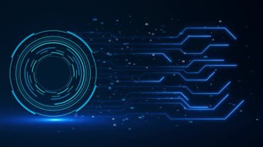 Yapay zeka ikonu 3D hologram Ai Chat sistemi sanal ikonu akıllı telefon zekası sohbetinde yapay zeka, gelecekteki teknoloji, çevrimiçi sistemde robot. 4K