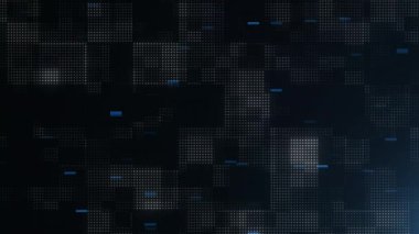 4K Siber Çevre Teknolojisi Metaverse, Dijital büyük veri matrisi Ağ Engelleme, Soyut sanal gerçeklik, siber fütüristik bilim kurgu arka planı. metaverse yüksek teknolojili siber uzay engelleme zinciri