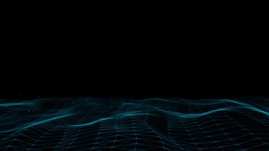 Yüksek teknolojili Dijital Teknoloji İnternet Ağ Hız Bağlantısı Mavi Arkaplan, Siber Nano Bilgi, Yenilik Geleceği Teknoloji Verileri, Ai Büyük Veri Hatları Futuristik Teknoloji Bilim-Kurgu Dalgası Noktaları