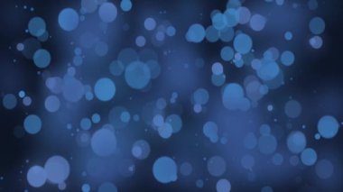 Gelecekçi Mavi Bokeh parçacıkları, toz gradyan arkaplanı ödüllendiriyor. Arkaplanda ışıldıyor. Kripto para birimi, büyük veriler, blok zinciri ve dijital siber teknoloji. Fütürist Yapılandırma