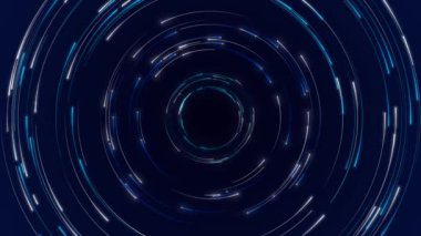Derin dalgalı Siber huni gelecekteki hız tüneli. Bilim kurgu. Matris teknolojisi Soyut 3D kablo portalı bağlantıları Veri Ağı, Sanal Gerçeklik tünel veri ağı Yapay Zeka ağı.