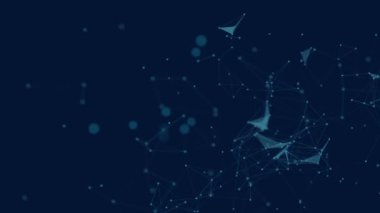 Dijital Siberuzay Parçacıkları Veri Ağı Bağlantılar Ağı teknolojinin büyük verilerini çiziyor. Kripto para birimi, büyük veri, blok zinciri depolama veri bloğu zinciri, yüksek hızlı internet