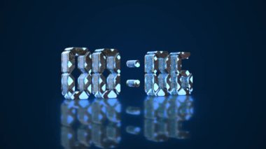 3D geri sayım zamanlayıcısı HUD engelleme Geri sayım Modern Hi Tech Circle Elemanları Animasyon Arkaplanı. Sanal Teknoloji Fırlatma Ağı Bulutlu Bilgisayar Engelleme Yapay Zeka AI