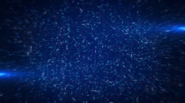 Soyut dijital bağlantı, noktalar, satır numaraları Yapay Zeka finansmanı, oyun, internet, eğitim, yapay zeka öğrenme bilgisayarı, beyin ağı, kripto para zinciri engelleme makinesi siber zihin öğrenme
