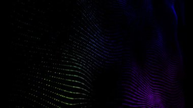 Siber büyük veri akışı. Blockchain veri alanları. Ağ hattı akış metaevreni, ağ güvenliği, koyu mavi soyut siber uzay arkaplan üzerinde veri transferi blok zinciri ile büyük veri akışı