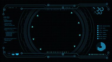 Dijital Siberalem fütüristik teknoloji tasarımı bilim kurgu siber punk dijital hologram platformu. Sanal 3D podyum hud tasarımı teknolojisi arka plan portalı siber teknoloji metaevreleri, engelleme zinciri,