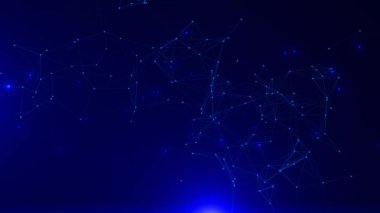 Gelecekçi dijital siber uzay parçacıkları siber teknoloji arka planı. Büyük Veri Analizi, Teknoloji Matriks siber uzayı. sanal gerçeklik metaevren, engelleme Sanal çevre yapay zeka