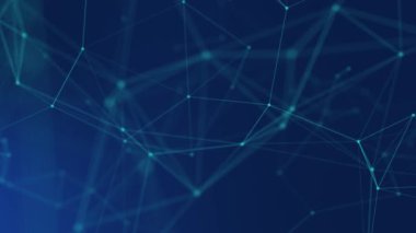 Bilim geçmişi. Büyük veri kompleksi bileşenleri. Çizgiler plexus Metaverse ai kavramı Büyük veri teknolojisi mavi plexus arka plan bilim fikri. Siber pleks tasarımı. Büyük veri görselleştirmesi. siber pleksus