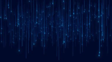 Siber uzay dijital elementleri bilim-kurgu tünel hatları teknolojinin yapay zeka arka planına sahiptir. Büyük veri alanları. Yüksek teknoloji ürünü. Bilimkurgu hologram blokları, ai ışık şebekesi, büyük veriler. AI 4K 3D