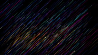 Siber uzay dijital elementleri bilim-kurgu tünel hatları teknolojinin yapay zeka arka planına sahiptir. Büyük veri alanları. Yüksek teknoloji ürünü. Bilimkurgu hologram blokları, ai ışık şebekesi, büyük veriler. AI 4K 3D