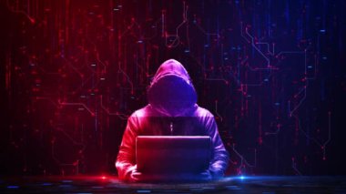 Anonim Hacker Hackleme, sahtecilik ve kişisel veri hırsızlığı siber suç, hacker faaliyeti, ddos saldırısı, dijital sistem güvenliği, dolandırıcılık parası, siber saldırı tehdidi, kötü amaçlı virüs alarmı siber suçlular.