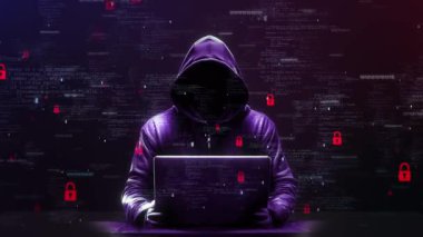 Dijital hacker. Siber Güvenlik Sistemi Uyarı Sistemi Veritabanı Uyarı Hatası Parolası Hacklendi. Siber Suçlar, Bilgisayar Hackleme Siber saldırı ve veri hackleme. Sahtekarlık Uyarı DDoS saldırısı 3 boyutlu