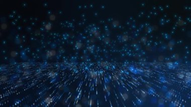 Ağ veri bağlantısı akan veri rampası dijital teknolojiyi ve yenilikleri siber güvenlik dijital analiz arka planı yapay zekayı etkiler. Fütüristik teknoloji internet büyük veri 5B bağlantı 3D