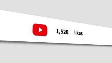 Video Streaming Social Media sitesi karşı animasyonu görüyor, ilerleme çubuğu hızla artıyor. Canlı yayın görüntüsü Kont Artan Başarı Kanalı, Influencer popülaritesi. İnternet, TV veya Podcasting Show.