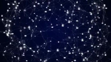 Viral içerik ağı web topluluklarının sosyal medya platformları İnsan iletişim ağı. Çevrimiçi toplum ve sosyal medya pazarlama stratejisi. Sanal Alan, İnternet 'te Çevrimiçi İnsanlar Bağlantısı