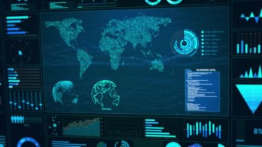 İş ve pazar veri analizi raporları, bilgi grafikleri, bar istatistikleri. İstatistikler, borsa Veri Başarı, finans grafiği, ekonomi veri diyagramı para yatırım analizi 4K 3D finans