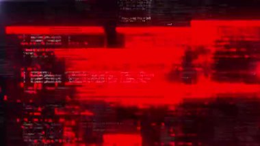 Bilgisayar Kodu Programlama Dijital Arıza Kaplama Efekti Arkaplanı. Uyarı mesajı hacklendi. Virüs kodlu yazılım hacklemesi hatası. Kötü amaçlı yazılım virüs güvenliği. Siber Sistem