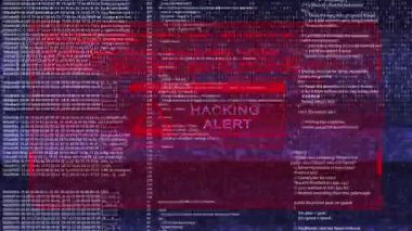 Bilgisayar Kod Arıza Sistemi, veri sızıntısı uyarı işareti siber suç hırsızlığı, güvenlik dolandırıcılığı. Yazılım, siber güvenlik, koruma arızası. Arıza Efekti, Sistem Hatası, Virüs, Hacklenmiş Sistem
