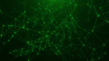 Fütürist bilim, soyut evren sanal ağ sunucusu çevrimiçi, arka plan. Teknoloji Bağlantısı, Data Deep Learning Plexus Kablo Bağlantısı Derin öğrenme, hücre bilimi, İnternet üzerinden güvenlik 4K