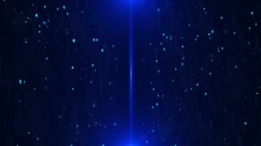 Dijital Fütüristik Hitech ağ bağlantıları mavi çizgiler siber uzay ızgarası 3D bilim kurgu tarzı Soyut Peyzaj tasarım teknolojisi veya bilim etkinlikleri içerir. Hologram dinamik dalga yeniliği. sanal alan