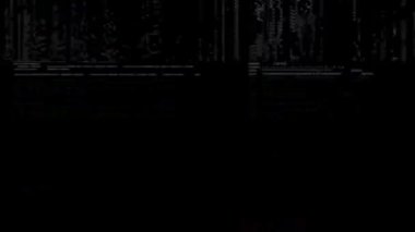 Siber Suçlar Hackleme Saldırı Sistemi virüsü ya da internet sistemi çökertme konsepti. 4K Bilgisayar Virüsü saldırısı, siber güvenlik, kötü amaçlı yazılım, suç, casus yazılım teknolojisi. Hackleme saldırısı. hata mesajı.