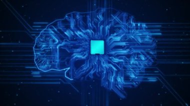 Anakart işlemci GPU devre paneli arka plan devre kartı. Dijital teknoloji. Merkezi bilgisayar işlemci işlemci çipi. PCB yapay zeka işlemcisi yapay zeka işlemci CPU devre kartı siber.