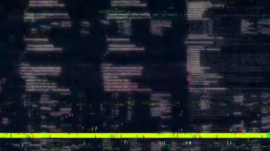 Siber Suçlar Güvenlik Sistemi Arıza Efekti, Hata Sistemi Acil Hatası, Virüs, Hacklenmiş Sistem Ekranı, Trojan, Malware. Hackleme arkaplanı, hata veri tabanı yükleme elemanları için HUD, Teknoloji
