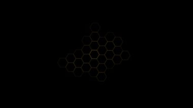 Hexagons Sağlık Hizmetleri soyut geometrik bilim arkaplan çizgileri ve noktaları. Tıbbi yenilik kavramı. Biyoloji eczacılık sağlık hizmetleri tıbbi teknolojisi. Teknoloji icadı altıgen şekiller en az 3D