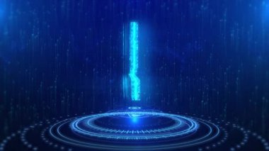 Webinar Metni Siberuzay Gelecek Dijital Teknoloji Hologram Döngüsü Konsepti. Öðrenim ve öðrenim, uzaklýk eðitimi ve bilgi geliþtirme web koçu İletişim mesafesi eðitimi sistemini online
