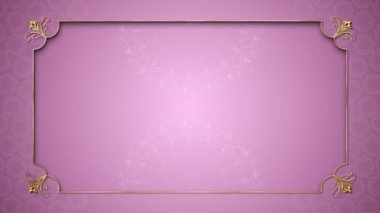 Parlak aksanlı süslü köşeli lüks çerçeveli zarif bir arka plan. Davetiyeler, tatil kartları, kutlama terfileri. Şenlikli selamlar ışıltılı ışıklar dekoratif markalar, davetiyeler